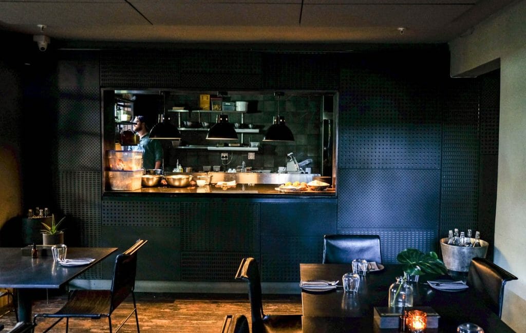 Kitchen counter at elgr